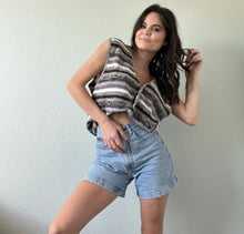 Load image into Gallery viewer, Vintage Stripe Knit Sweater Vest