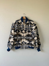 Load image into Gallery viewer, Vintage Faux Fur Aztec Coat