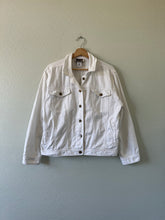 Load image into Gallery viewer, Vintage White Jean Jacket