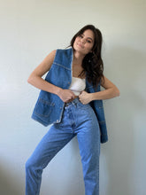 Load image into Gallery viewer, Vintage Denim Vest