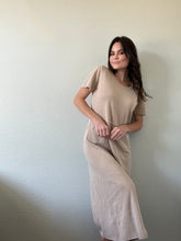Load image into Gallery viewer, Vintage Linen Blend Maxi Dress