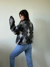 Load image into Gallery viewer, Vintage Grey Patterned Sweater