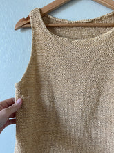 Load image into Gallery viewer, Vintage Yellow Knit Blouse