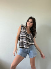 Load image into Gallery viewer, Vintage Stripe Knit Sweater Vest