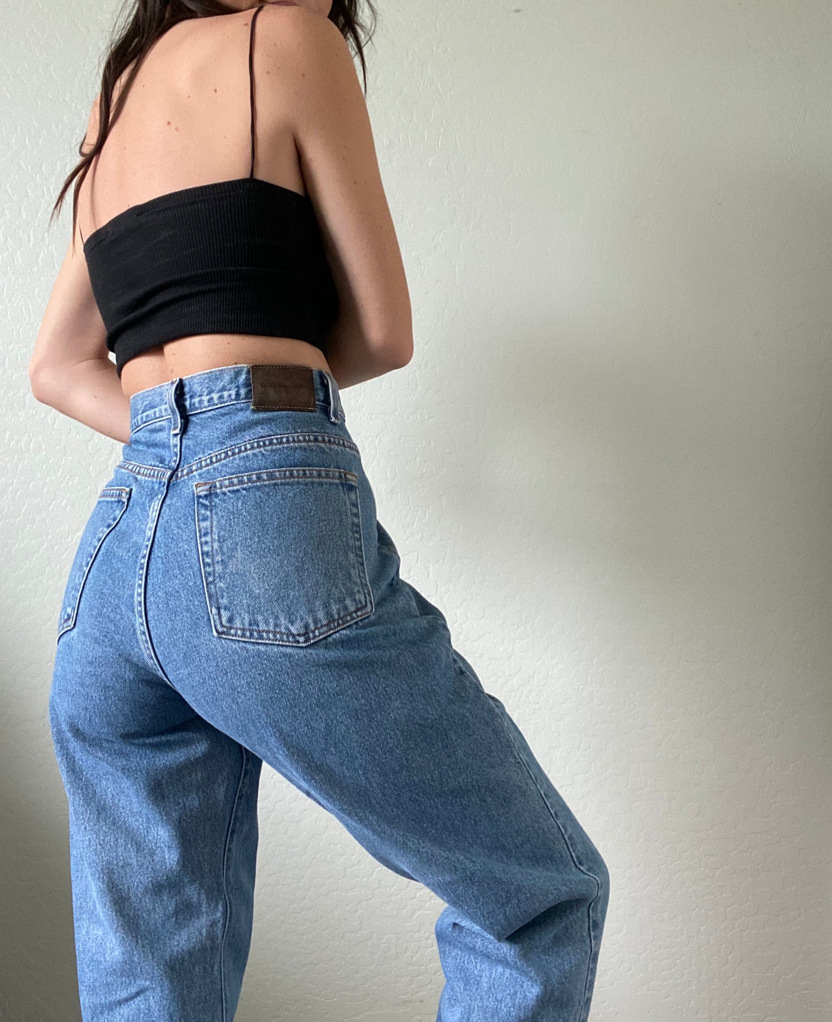 Waist 30 High Waisted Klein Jeans – The Weathered Daisy