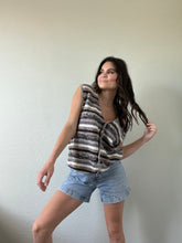 Load image into Gallery viewer, Vintage Stripe Knit Sweater Vest
