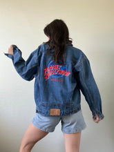 Load image into Gallery viewer, Vintage Planet Hollywood Jean Jacket
