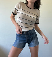 Load image into Gallery viewer, Vintage Striped Knit Blouse
