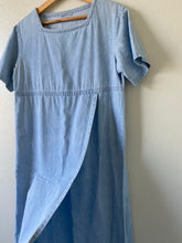 Load image into Gallery viewer, Vintage Midi Denim Dress
