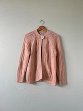 Load image into Gallery viewer, Vintage Pink Cardigan Sweater

