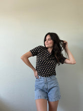 Load image into Gallery viewer, Vintage Short Sleeve Blouse
