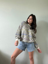 Load image into Gallery viewer, Vintage Multicolored Textured Sweater
