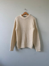 Load image into Gallery viewer, Vintage Chunky Cream Sweater
