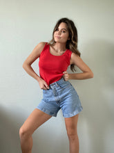 Load image into Gallery viewer, Vintage Red Tanktop
