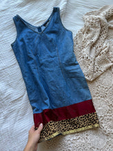 Load image into Gallery viewer, Vintage Denim Mini Dress
