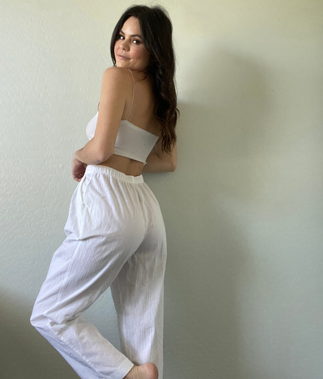 Vintage White Trousers