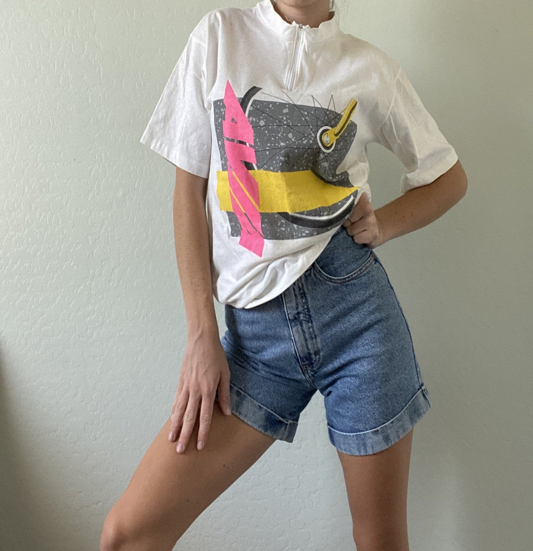 Vintage Graphic Sporty Tee