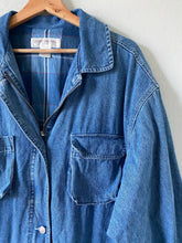 Load image into Gallery viewer, Vintage Denim Chore Jacket
