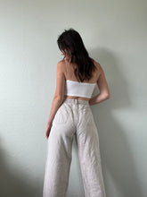 Load image into Gallery viewer, Waist 30 Vintage High Waisted Linen Pants
