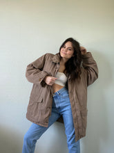 Load image into Gallery viewer, Vintage Tan Insulated Coat
